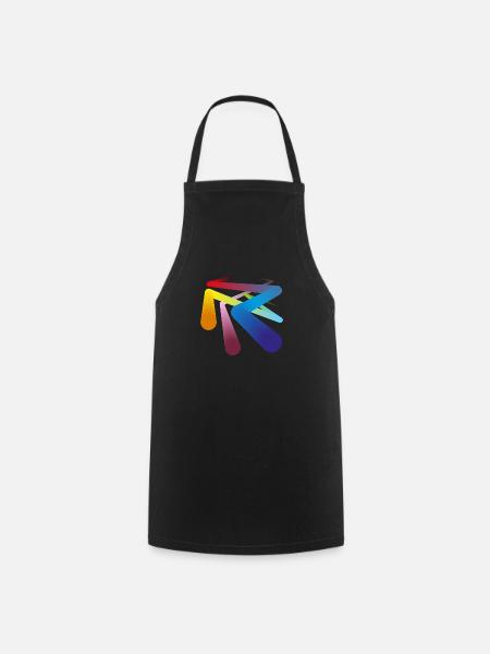 Colors pipelines - Cooking Apron - black