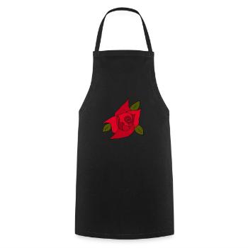 Valentinstag, Valentinstag, Valentinstag - Kochschürze - Schwarz - Vorne - AI Model Male 185 dark (185cm)