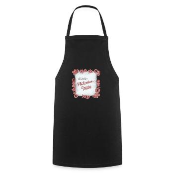 Offizieller Plätzchen Tester - Kochschürze - Schwarz - Vorne - AI Model Male 185 dark (185cm)