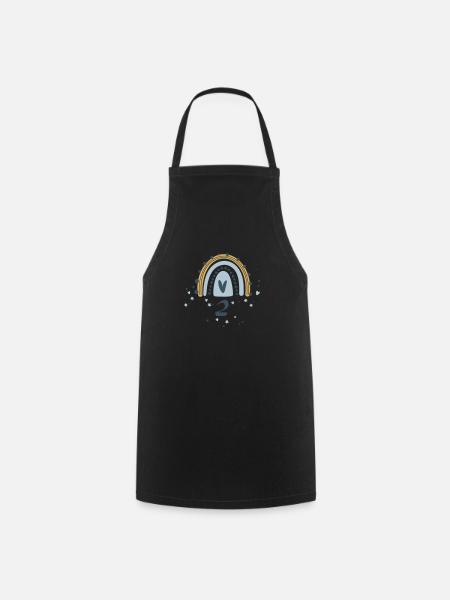 2 garçons d’anniversaire - Tablier de cuisine - noir