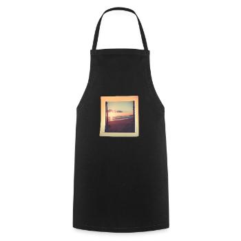 Retro Memories - Cooking Apron - black - Front - AI Model Male 185 dark (185cm)