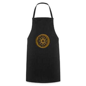 Rim - Cooking Apron - black - Front - AI Model Male 185 dark (185cm)