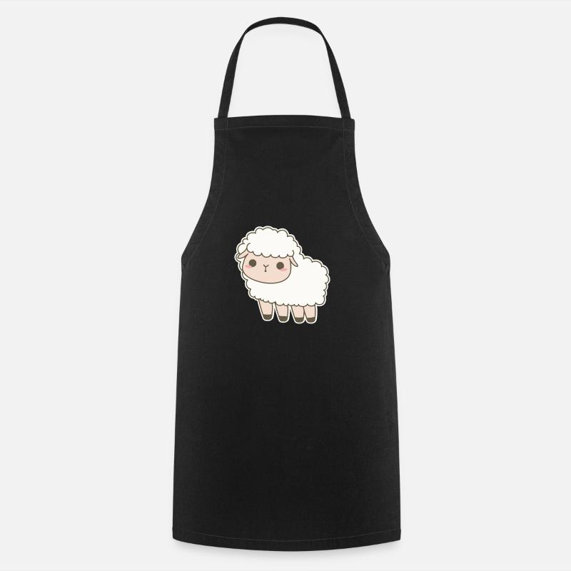 Sheep - Cooking Apron - black
