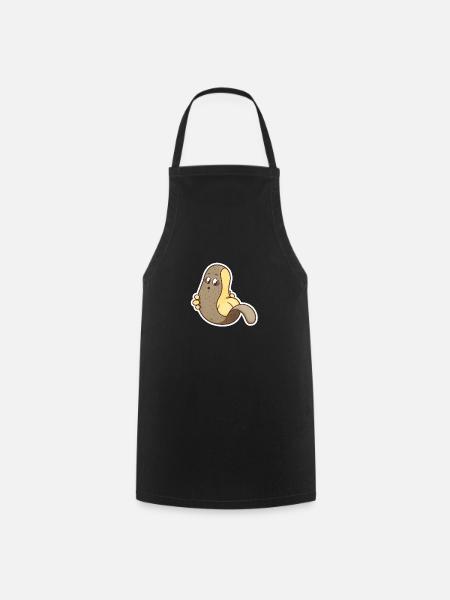 Pomme de terre - Tablier de cuisine - noir
