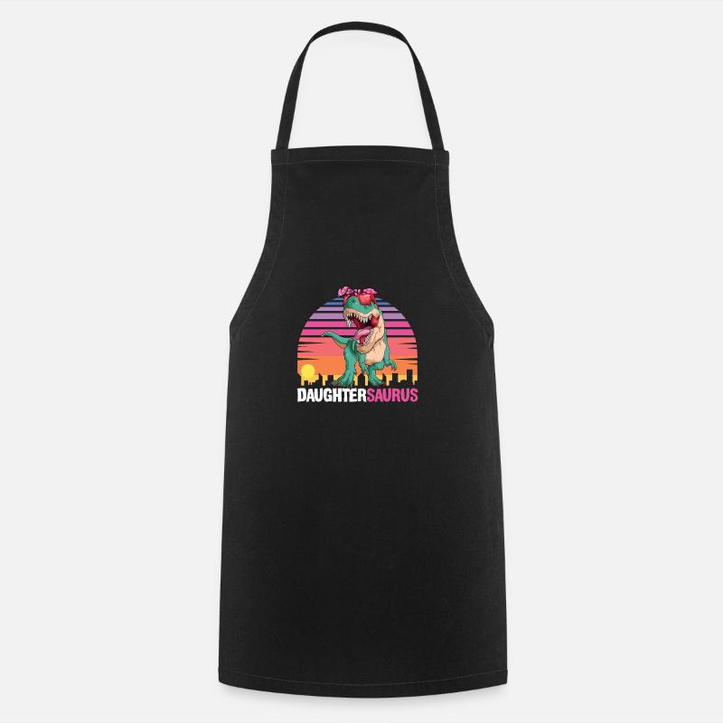 DaughterSaurus - Tablier de cuisine - noir