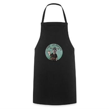 Nose Orc Banana - Cooking Apron - black - Front - AI Model Male 185 dark (185cm)