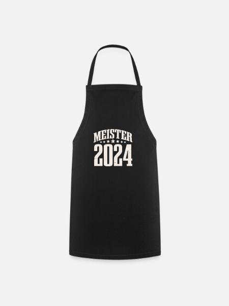 Meister 2024 - Kochschürze - Schwarz