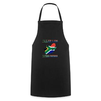 Allez LES BAFANA BAFANA Maillot de Pied - Tablier de cuisine - noir - Devant - AI Model Male 185 dark (185cm)