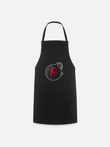 F Bomb - Kochschürze - Schwarz