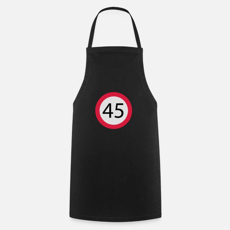 45 - Cooking Apron - black