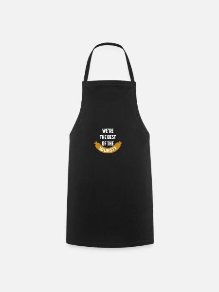 The best of the sausage funny sayings - Cooking Apron - black