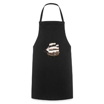 Send - Cooking Apron - black - Front - AI Model Male 185 dark (185cm)