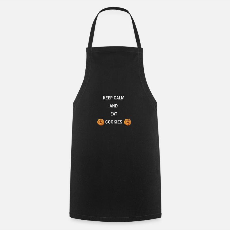 Keep Calm Cookies - Cooking Apron - black