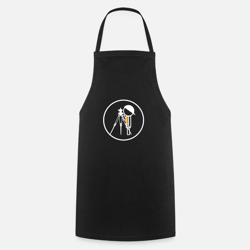 Géomètre - Tablier de cuisine - noir