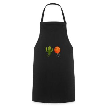 HAVE FUN - Tablier de cuisine - noir - Devant - AI Model Male 185 dark (185cm)