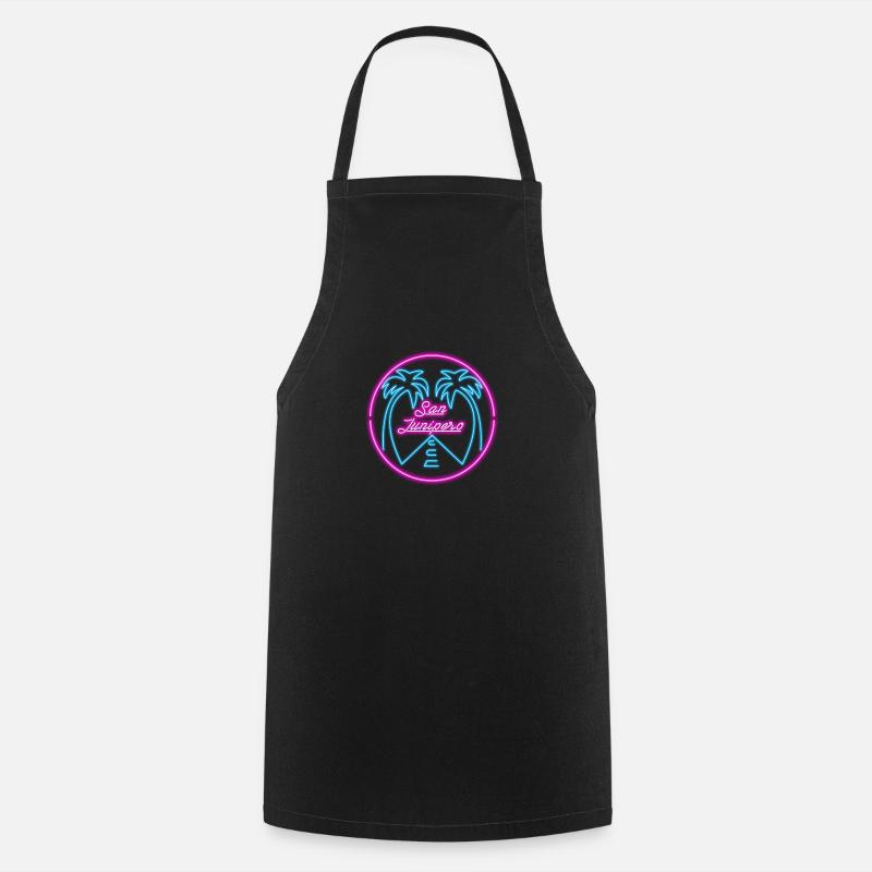 Vacation Spot - Cooking Apron - black