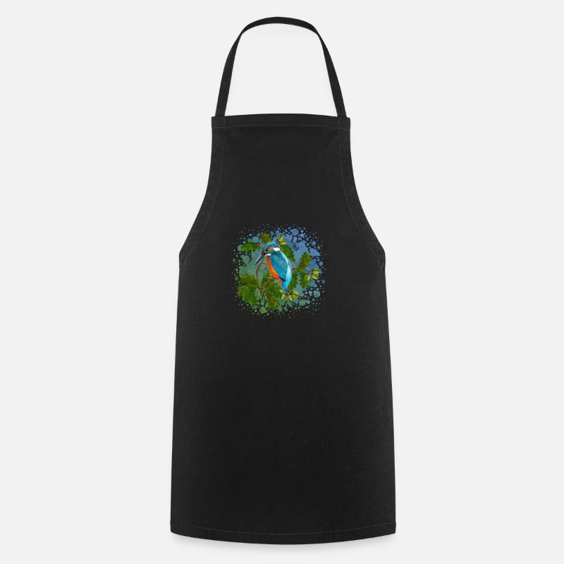 Oiseau - Tablier de cuisine - noir
