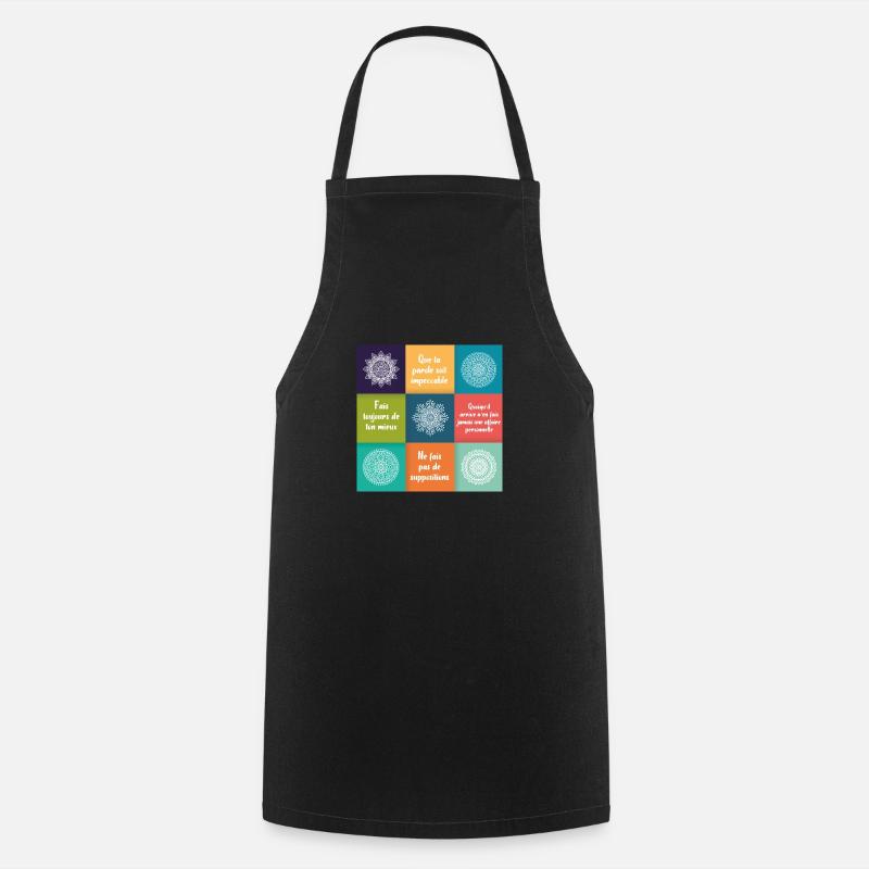ACCORDS TOLTEQUES - Tablier de cuisine - noir