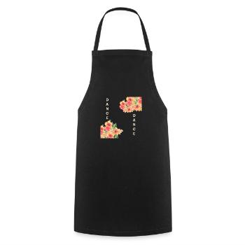 Danse Danse - Tablier de cuisine - noir - Devant - AI Model Male 185 dark (185cm)