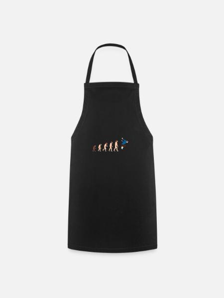 Evolution Parkour Free Running Jumping Cadeau - Tablier de cuisine - noir