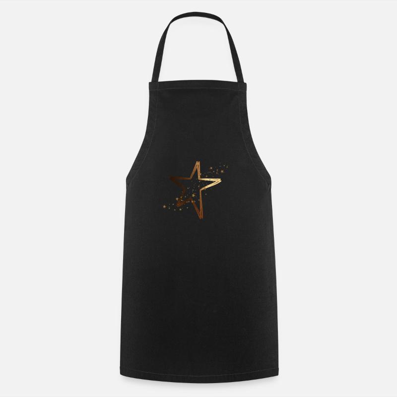 Étoile - Tablier de cuisine - noir