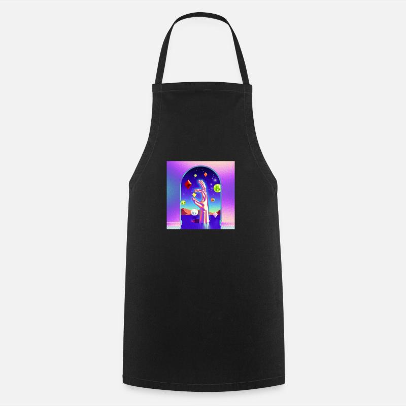 Mains - Tablier de cuisine - noir