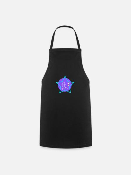 star - Kochschürze - Schwarz
