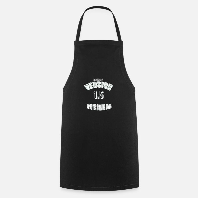 Birthday15 - Cooking Apron - black