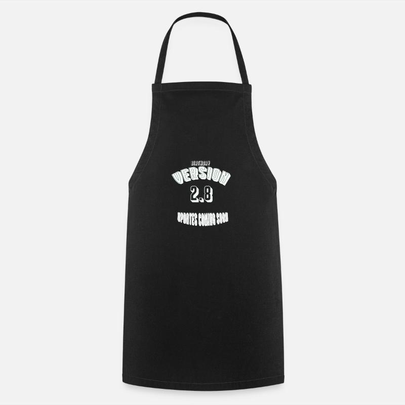 Birthday28 - Cooking Apron - black