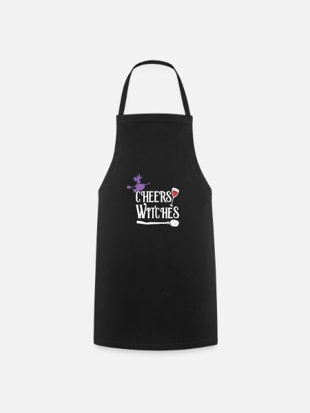 Cheers Witches - Kochschürze - Schwarz