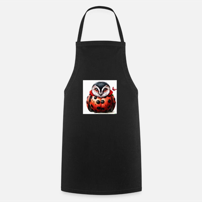 Lady Owl Bug - Kochschürze - Schwarz
