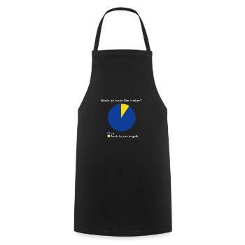 Bier trinken Alkohol Party Geschenk Geschenkidee - Kochschürze - Schwarz - Vorne - AI Model Male 185 dark (185cm)