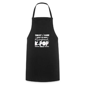 Team K-Pop Koreanische Popmusik Kpop - Kochschürze - Schwarz - Vorne - AI Model Male 185 dark (185cm)