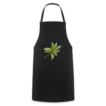 Liste - Tablier de cuisine - noir - Devant - AI Model Male 185 dark (185cm)