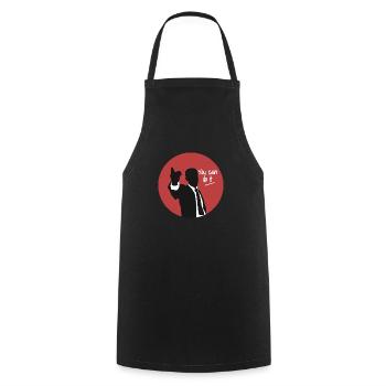 You Can Do It ! Motivation business, réussite - Tablier de cuisine - noir - Devant - AI Model Male 185 dark (185cm)