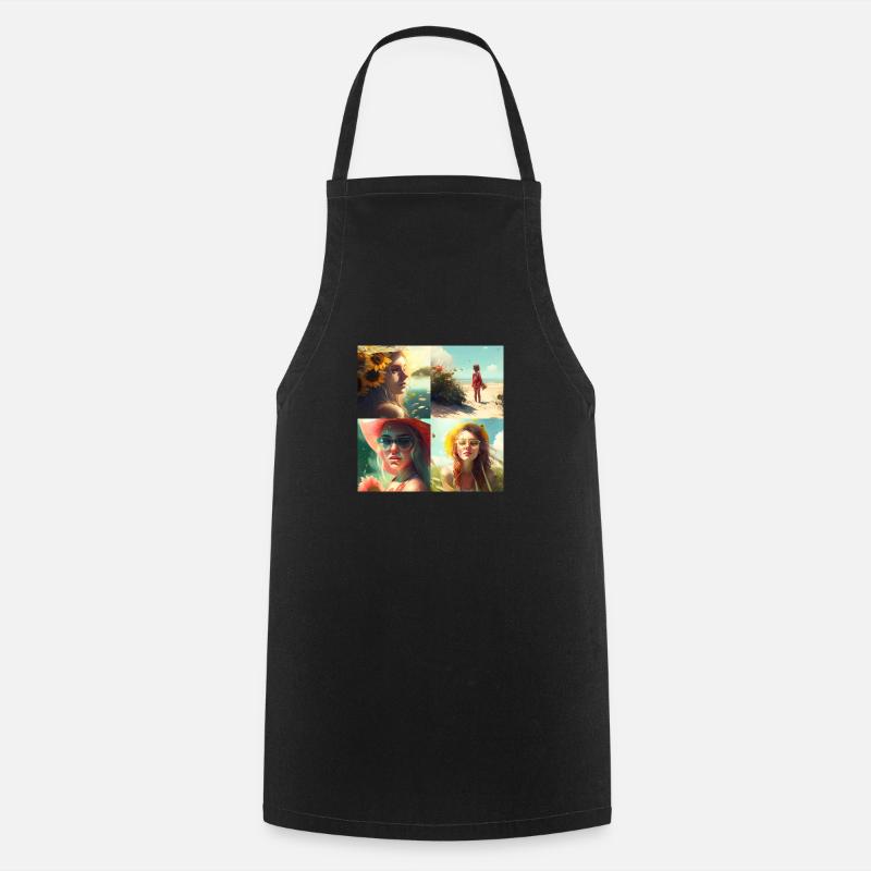for you - Tablier de cuisine - noir