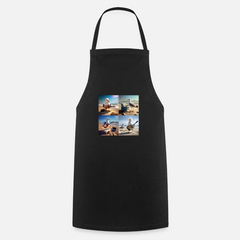 BBB Stickers 2 - Cooking Apron - black