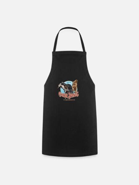 Cocker Spaniel with Woodcock - Cooking Apron - black