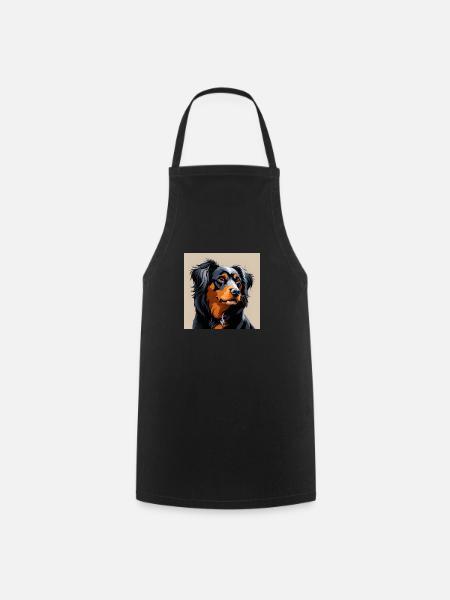 Hund - Kochschürze - Schwarz