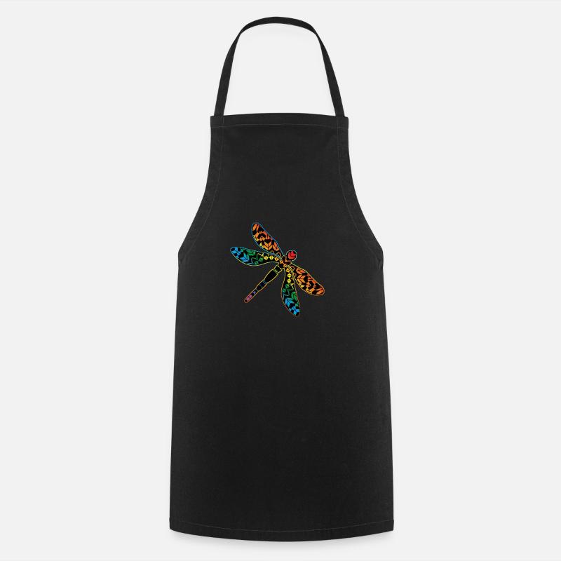 Dragonfly - Cooking Apron - black
