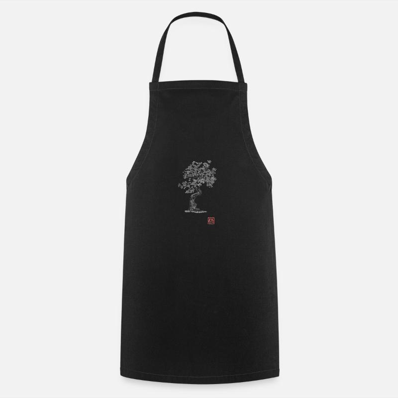 Bonzai 02 - Cooking Apron - black