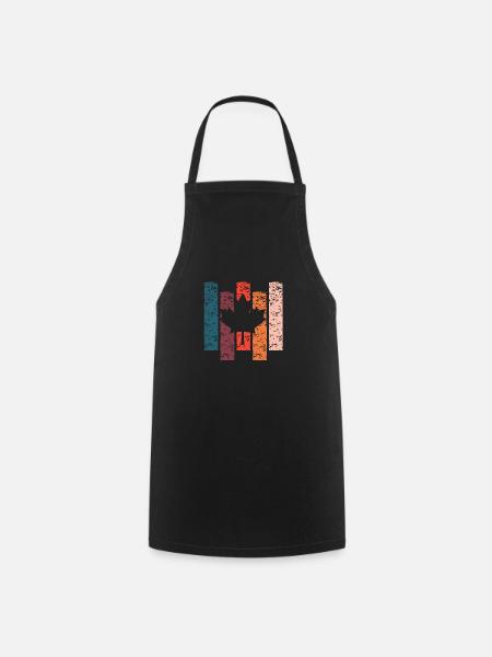 Canada cadeau Vintage - Tablier de cuisine - noir