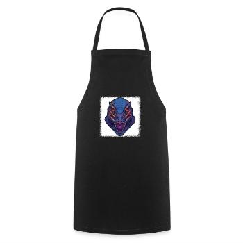 agriculture geek awesome joke animal funny sayings - Cooking Apron - black - Front - AI Model Male 185 dark (185cm)