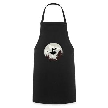 Danse Danse Musique - Tablier de cuisine - noir - Devant - AI Model Male 185 dark (185cm)