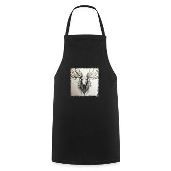 animal liberation canada animals birthday joke - Cooking Apron - black - Front - AI Model Male 185 dark (185cm)