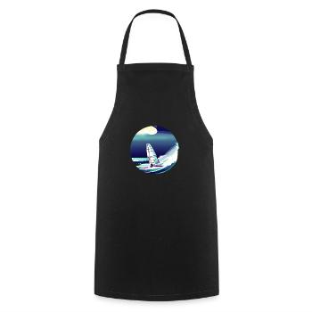 Planche à voile Kitesurfers Windsurfers Kitesurf - Tablier de cuisine - noir - Devant - AI Model Male 185 dark (185cm)