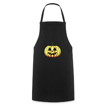Halloween Costume Pumpkins Pumpkin Pumpkin Gift - Cooking Apron - black - Front - AI Model Male 185 dark (185cm)