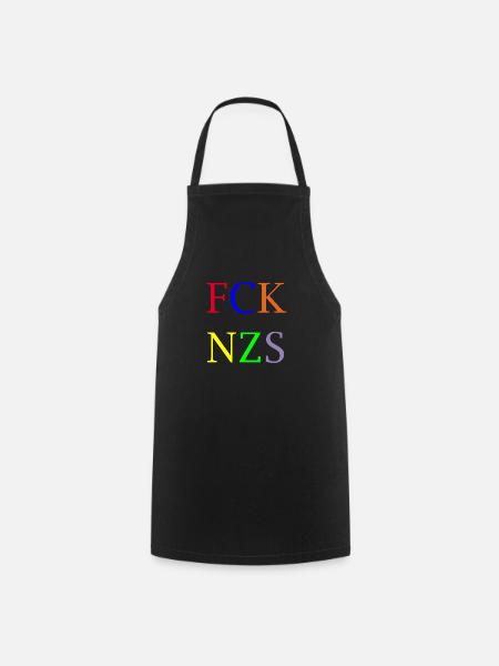 FCK NZS - Kochschürze - Schwarz