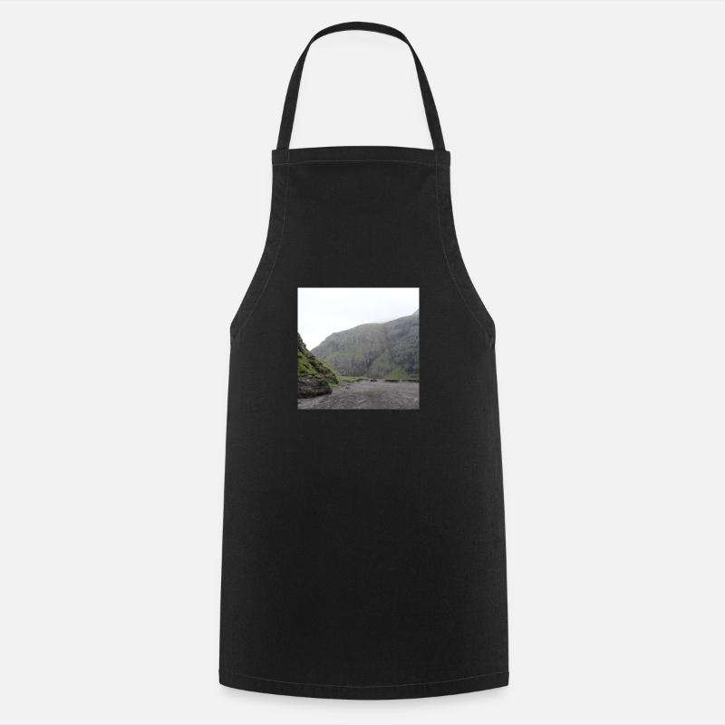 Iceland - Cooking Apron - black