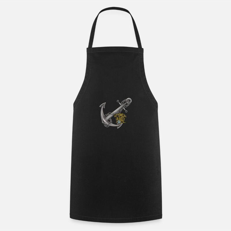 A.F.T Ancre - Tablier de cuisine - noir